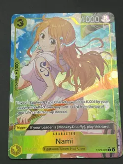 Nami (Alt Art) ST29-008 Egghead Starter Deck Parallel One Piece Tcg English NM! - Image 1