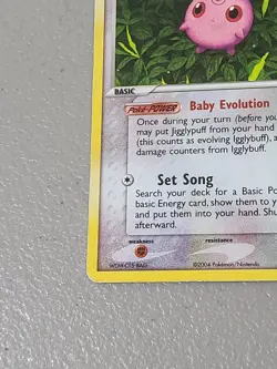Pokemon TCG Card Hidden Legends Igglybuff 37/101 Reverse Holo - MP - Image 4