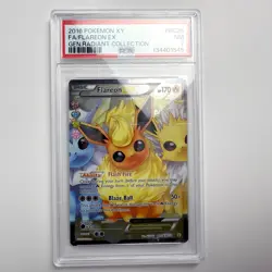 PSA 7 Flareon Ex [Holo] RC28 Generations Radiant Collection Pokemon Card TCG - Image 1