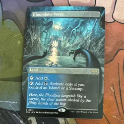Magic: The Gathering Gloomlake Verge DSK Land English Card 2024 - Image 2