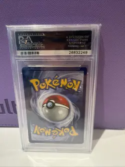 Pokemon Pikachu TCG Promo Card 4 Black Star WOTC, the First Movie Psa10 - Image 2
