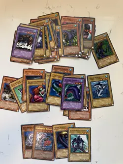 Yu-Gi-Oh 1996 Vintage 62 Card Lot Holos 1st Ed Rare Aqua Fish Sea Serpent - Image 1