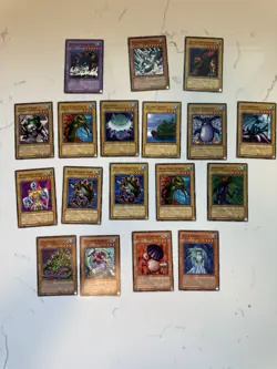Yu-Gi-Oh 1996 Vintage 62 Card Lot Holos 1st Ed Rare Aqua Fish Sea Serpent - Image 2