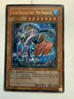Yu-Gi-Oh 1996 Vintage 62 Card Lot Holos 1st Ed Rare Aqua Fish Sea Serpent - Image 5