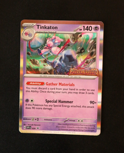 Pokemon Card TCG - Tinkaton SVP020 - Paldea Evolved - Black Star Promo - NM ⭐ - Image 1