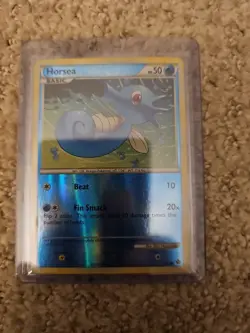 Pokemon TCG Horsea Halo Unleashed Card 49/95 Regular - Image 1