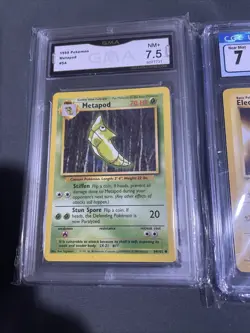 Lot Of 3 Graded Pokemon Cards CGC PSA - 3 1999 pokemon Cards - 6.5, 7, 7.5 - Image 2