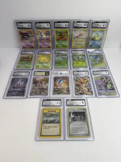 Pokemon TCG Lot Of 16 Graded cgc Cards And 1 PSA 9 Slab - Image 2