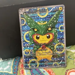 "Custom-made"Non Texture*Japanese Pikachu Poncho Set 7Pcs" Display Fan Art cards - Image 4