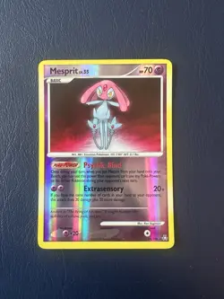 Pokemon Legends Awakened Mesprit Reverse Holo Card 34/146 2008 Ken Sugimori - Image 1
