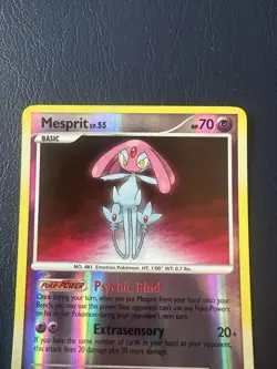 Pokemon Legends Awakened Mesprit Reverse Holo Card 34/146 2008 Ken Sugimori - Image 4