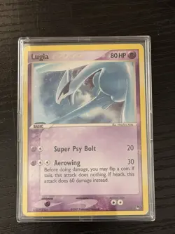 Pokemon Lugia TCG Promo Card 2/17 Rare Holo - Image 3