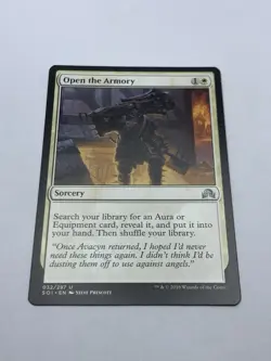 Open the Armory - Shadows Over Innistrad - MTG - UNC - Magic The Gathering - Image 2