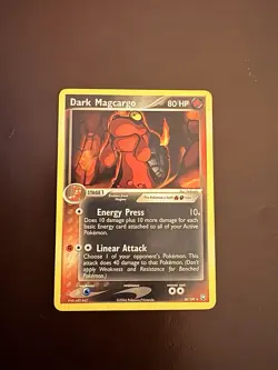 Pokemon Dark Magcargo 38/109 Team Rocket Returns Regular - Image 1