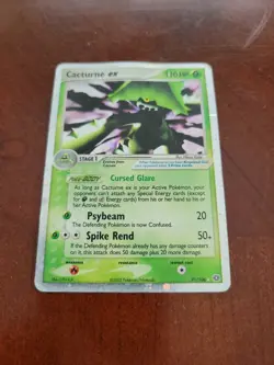 Cacturne ex 91/106 - Pokemon: EX Emerald - HP/DMG Holo (Crease) - Image 1