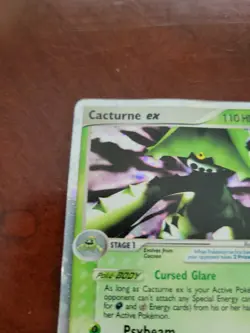 Cacturne ex 91/106 - Pokemon: EX Emerald - HP/DMG Holo (Crease) - Image 3