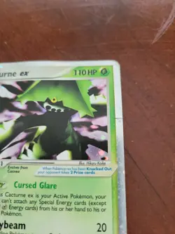 Cacturne ex 91/106 - Pokemon: EX Emerald - HP/DMG Holo (Crease) - Image 4