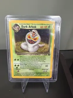 Pokemon TCG – Dark Arbok (Team Rocket) 2/82 – Holo – Unlimited Moderate Play - Image 1