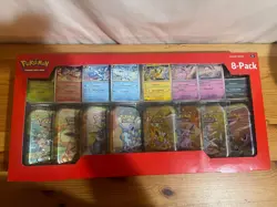 2025 Pokemon Prismatic Evolutions Mini Tins 8-Pack (Costco Exclusive) Brand New - Image 1