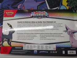 Pokemon TCG Prismatic Evolutions Premium Figure Collection Factory Sealed - Image 2