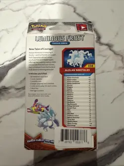 *Sealed* Pokemon TCG Sun & Moon Luminous Frost Theme Deck - Image 4