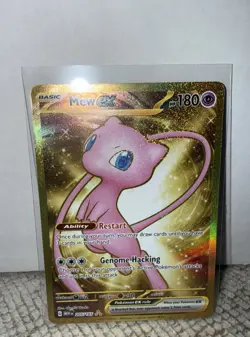 Mew ex - 205/165 - Hyper Rare LP, English Pokemon Scarlet & Violet - 151 - Image 3