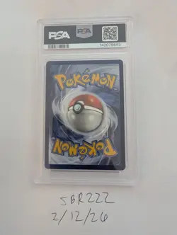 Pokemon TCG Seismitoad 105/086 Sv: Black Bolt Illustration Rare Holo PSA 10 - Image 3