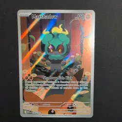 POKEMON TCG MARSHADOW 146/132 MEGA EVOLUTION IR ILLUSTRATION RARE NM PACK FRESH - Image 1