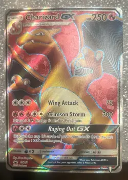 Pokemon TCG Charizard-GX SM Black Star Promo SM60 Holo - Image 1