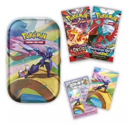 Pokemon TCG - Scarlet and Violet Vibrant Paldea Mini Tins Set (5 Tins) - Image 3
