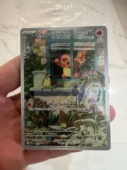 Charmander 044 SVP EN SEALED Pokemon Obsidian Flames ETB Promo Scarlet & Violet - Image 1