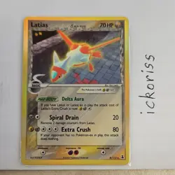 Pokemon Latias Delta Species Holo Rare 8/113 EX Delta Species 2005 Basic HP70 - Image 1