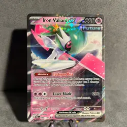Iron Valiant EX 089/182 Paradox Rift Pokemon NM - Image 1