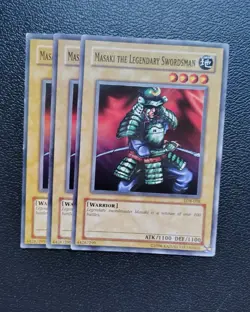 Yu-Gi-Oh - Masaki The Legendary Swordsman 3X - Full Playset - Image 1