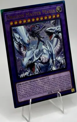 Yu-Gi-Oh! Dragon Master Magia RA04-EN055 PUR 1st Ed NM Prismatic Ultimate Rare - Image 3