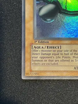 Yu-Gi-Oh! Catapult Turtle Metal Raiders Super Rare 1st Ed Effect Aqua MRD-075 - Image 2