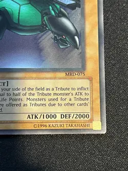 Yu-Gi-Oh! Catapult Turtle Metal Raiders Super Rare 1st Ed Effect Aqua MRD-075 - Image 3