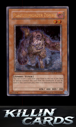 Plaguespreader Zombie (UTR) CSOC-EN031 Ultimate Rare Crossroads of Chaos YuGiOh - Image 1