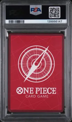 2025 ONE PIECE OP12-LEGACY OF THE MASTER #001 SILVERS RAYLEIGH ALT ART PSA 10 GM - Image 2