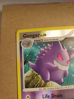 2007 Pokemon Gengar Diamond & Pearl Reverse Holo Rare Card 27/130 - Image 3