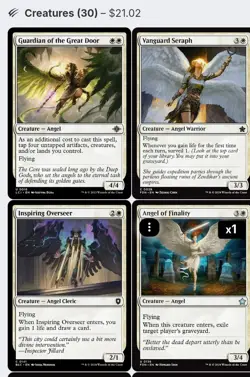 Custom Angel Commander EDH Deck - Giada, Font of Hope - MTG Magic Cards - Image 2