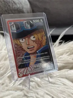Sabo Leader OP13-004 Carrying On His Will One Piece Card Game TCG english op13 - Image 1