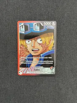 Sabo Leader OP13-004 Carrying On His Will One Piece Card Game TCG english op13 - Image 2