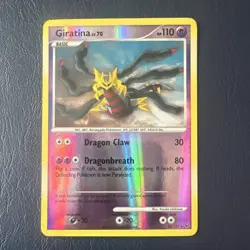 LP Pokemon Giratina Lv.70 Platinum Reverse Holo Rare - Card 28/127 - Image 1