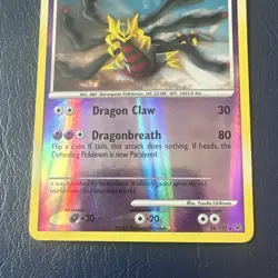 LP Pokemon Giratina Lv.70 Platinum Reverse Holo Rare - Card 28/127 - Image 4