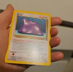 Pokemon - Ditto - Non Holo - 18/62 - Fossil - Rare Card - Image 1