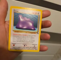 Pokemon - Ditto - Non Holo - 18/62 - Fossil - Rare Card - Image 3