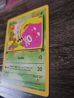 Koffing 58/82 Common Team Rocket Pokemon Card 1st Edition - Image 3