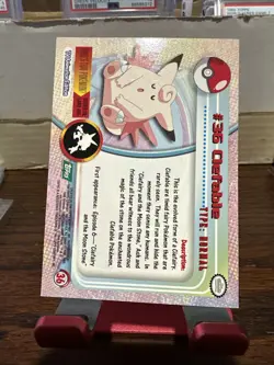Pokemon Card Clefable #36 TOPPS Series 1 Blue Logo 1st Print NEAR MINT Non-Holo! - Image 2