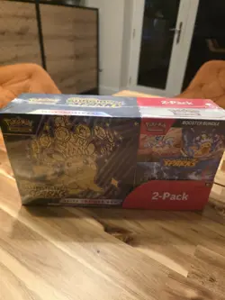 POKEMON SURGING SPARKS ELITE TRAINER BOX ETB & BOOSTER BUNDLE COSTCO 2-PACK TCG - Image 1